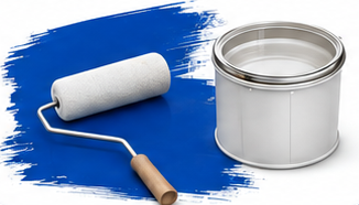 Decorative waterbase paint products